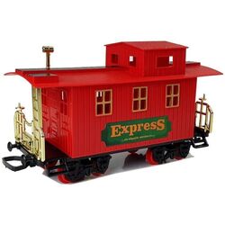 Calea ferata de joaca LeanToys Locomotive Track 6888 (Red/Black) Thumb
