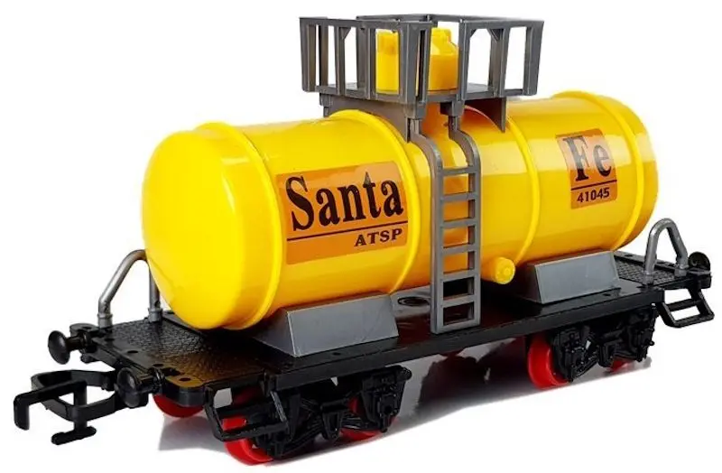 Calea ferata de joaca LeanToys Locomotive Track 6888 (Red/Black)