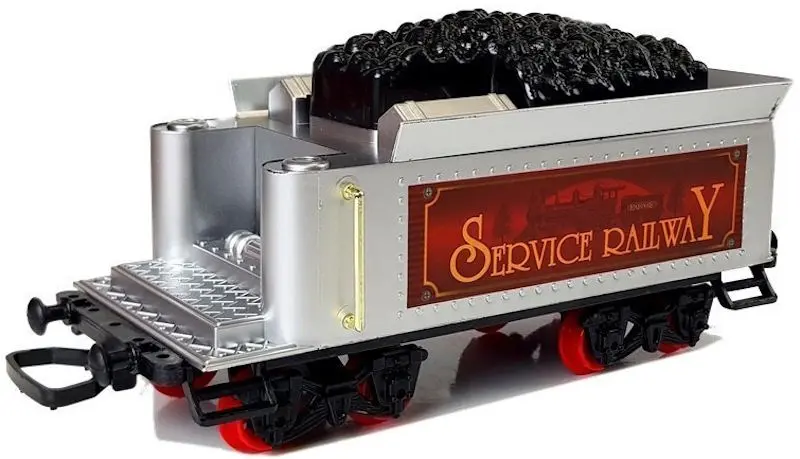 Calea ferata de joaca LeanToys Locomotive Track 6888 (Red/Black)