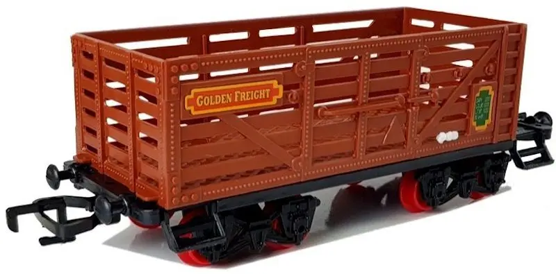 Calea ferata de joaca LeanToys Locomotive Track 6888 (Red/Black)
