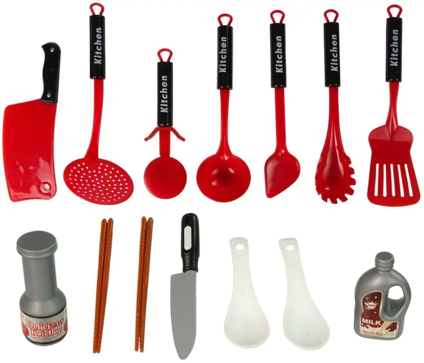 Set de joaca LeanToys 9841 (Red/Black) - 2