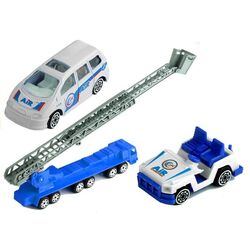 Set de joaca LeanToys Airplane Lifelike Model (Blue) Thumb