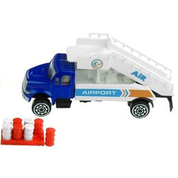 Set de joaca LeanToys Airplane Lifelike Model (Blue) Thumb
