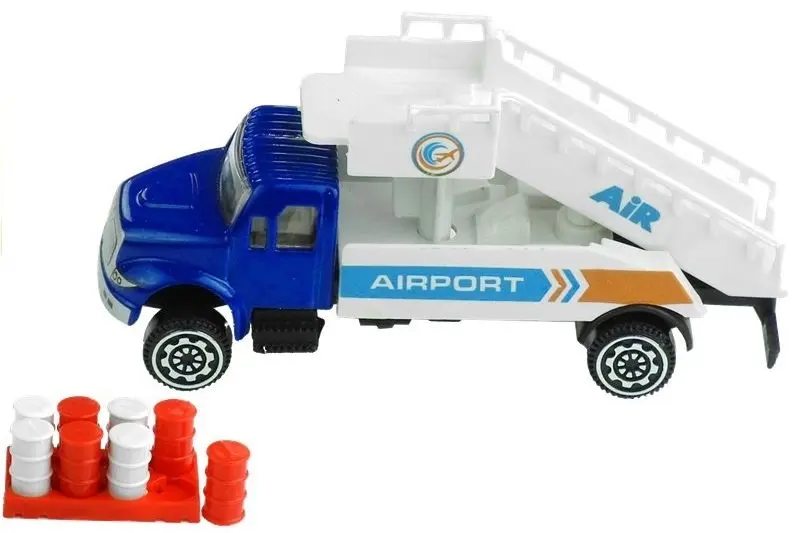 Set de joaca LeanToys Airplane Lifelike Model (Blue)