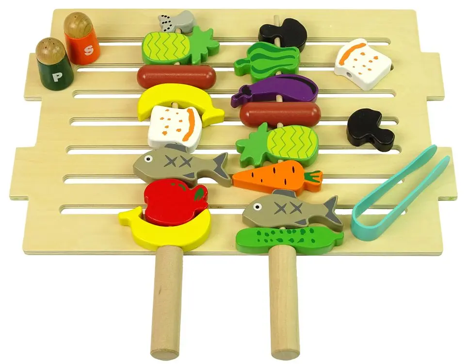 Set de joaca LeanToys BBQ Grills (Multicilor)