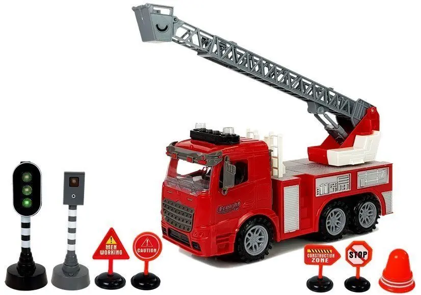 Игровой набор LeanToys City Fire Fight (Red)