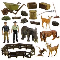Set de joaca LeanToys DIY Farm Kit (Brown) Thumb
