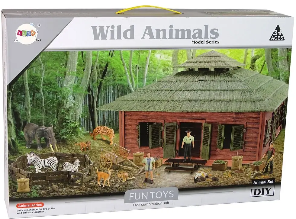 Set de joaca LeanToys DIY Farm Kit (Brown)