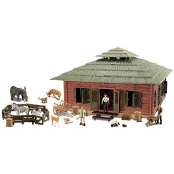 Set de joaca LeanToys DIY Farm Kit (Brown)