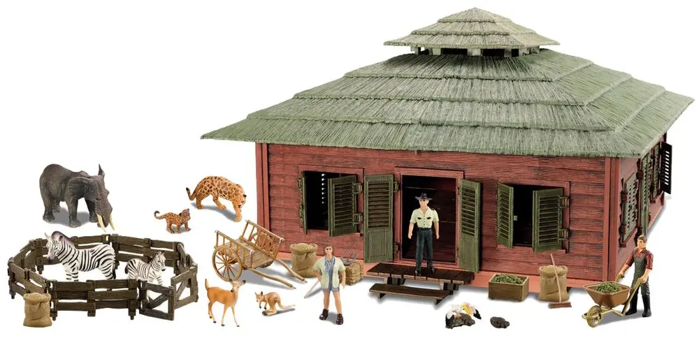 Set de joaca LeanToys DIY Farm Kit (Brown)