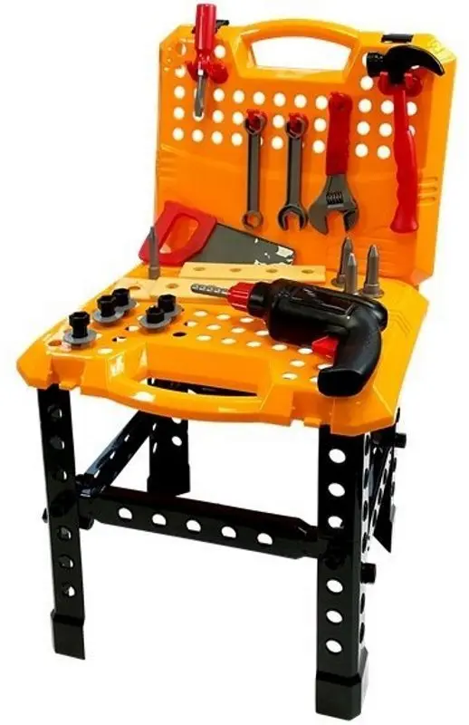 Set de joaca LeanToys Drill Set (Yellow/Black)