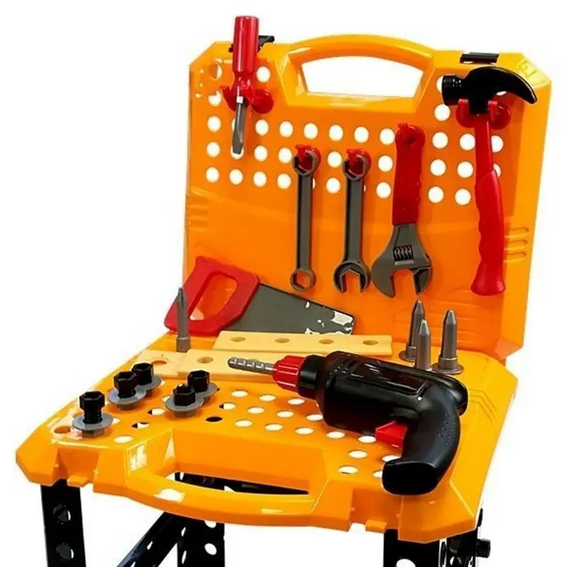 Set de joaca LeanToys Drill Set (Yellow/Black)