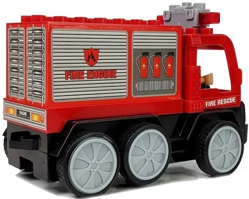 Set de joaca LeanToys Fire Truck 7212 (Red)