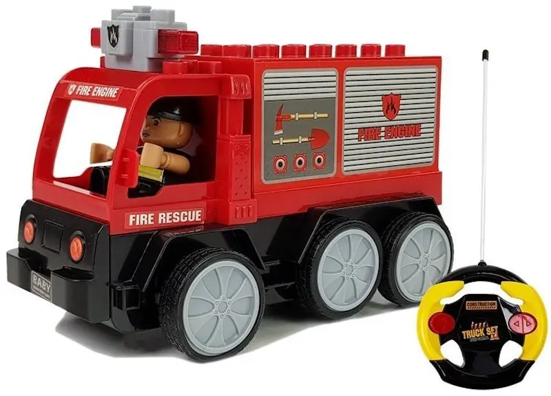 Set de joaca LeanToys Fire Truck 7212 (Red)