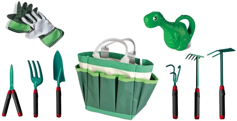 Set de joaca LeanToys Garden Kit Bag 12585 (Green)
