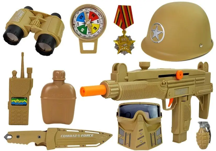 Set de joaca LeanToys Military (Sand)