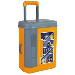 Set de joaca LeanToys Mobile Tool Table (Orange/Blue) Thumb
