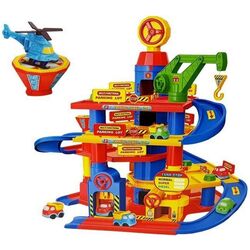 Игровой набор LeanToys Parking Lot 5 Floors (Yellow/Blue)