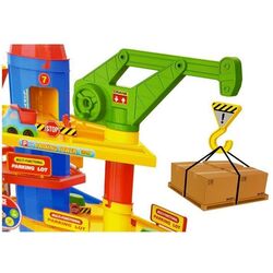 Set de joaca LeanToys Parking Lot 7 Floors (Yellow/Blue) Thumb