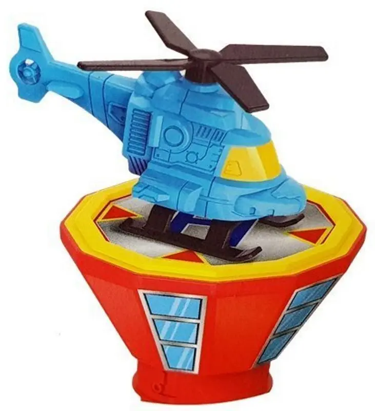 Set de joaca LeanToys Parking Lot 7 Floors (Yellow/Blue)