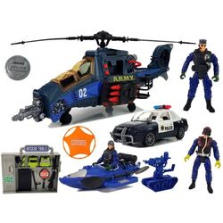 Set de joaca LeanToys Police 7889 (Blue)