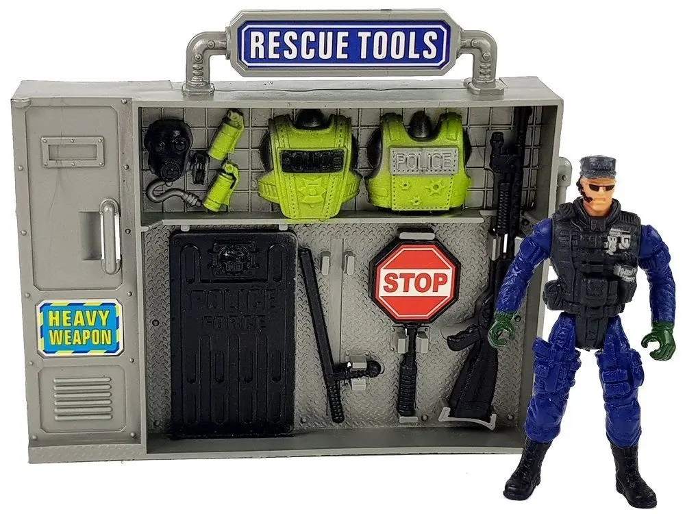 Set de joaca LeanToys Police 7889 (Blue)