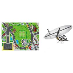 Set de joaca LeanToys Police Parking (White/Blue) Thumb