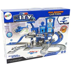 Set de joaca LeanToys Police Town Track (Blue) Thumb