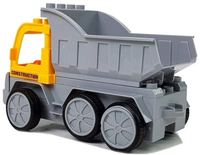 Set de joaca LeanToys Remote Controlled Dumper 7213 (Yellow/Grey)