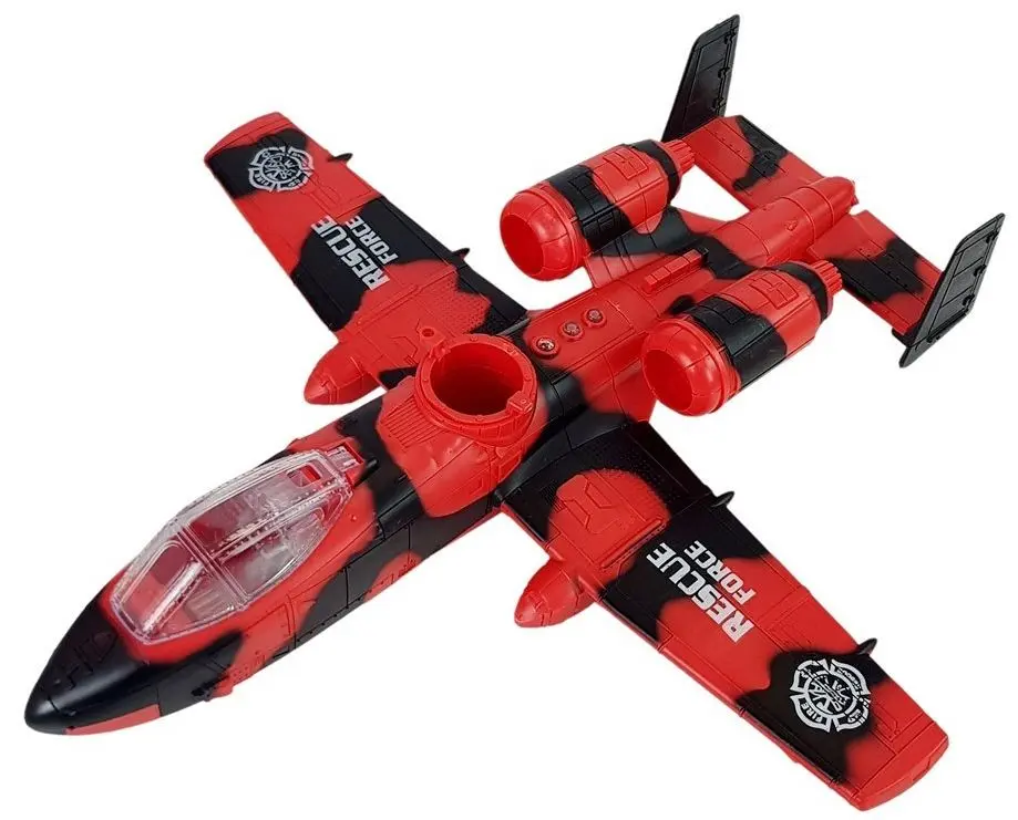 Set de joaca LeanToys Rescue Team (Red) - 3