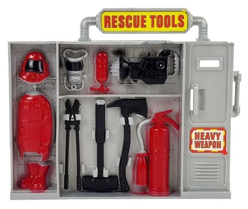 Set de joaca LeanToys Rescue Team (Red) - 8
