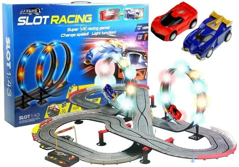 Set de joaca LeanToys Slot Racing 3009 (Black)