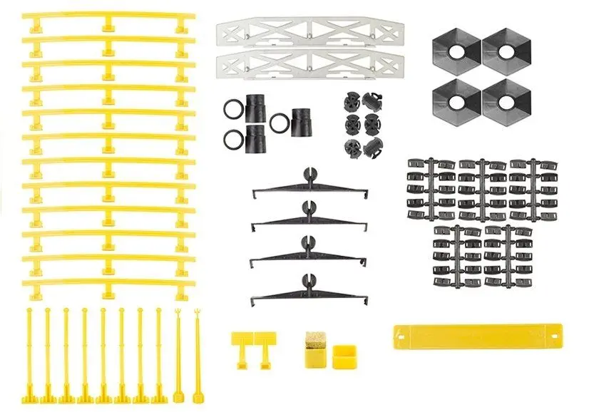 Set de joaca LeanToys Track Racing (Black/Yellow)