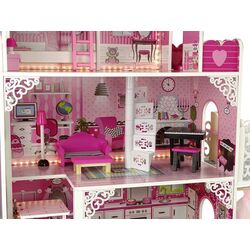 Set de joaca LeanToys Villa Nadia (Light Pink) Thumb