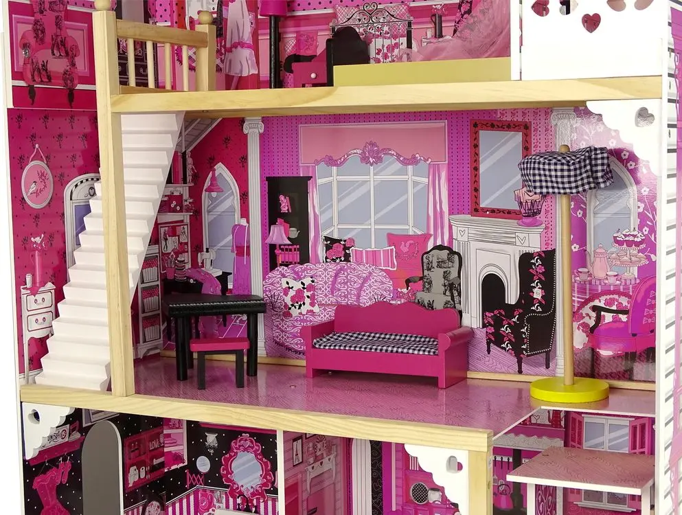 Set de joaca LeanToys Villa Pola (Pink)