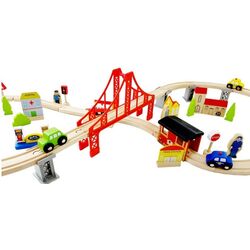 Игровой набор LeanToys Wooden Street Track 5314 Thumb
