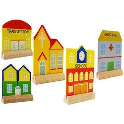 Игровой набор LeanToys Wooden Street Track 5314 Thumb