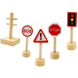 Игровой набор LeanToys Wooden Street Track 5314 Thumb