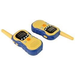 Set radiouri pentru copii LeanToys Walkie Talkies 15679 (Yellow) Thumb