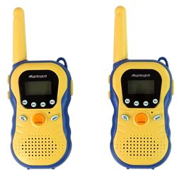 Set radiouri pentru copii LeanToys Walkie Talkies 15679 (Yellow)