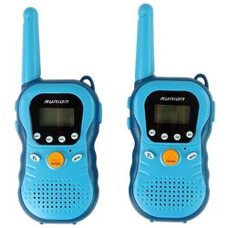 Set radiouri pentru copii LeanToys Walkie Talkies 15680 (Blue)