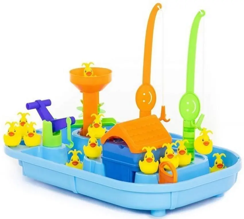 Set de pescuit LeanToys 8579 (Blue/Yellow)