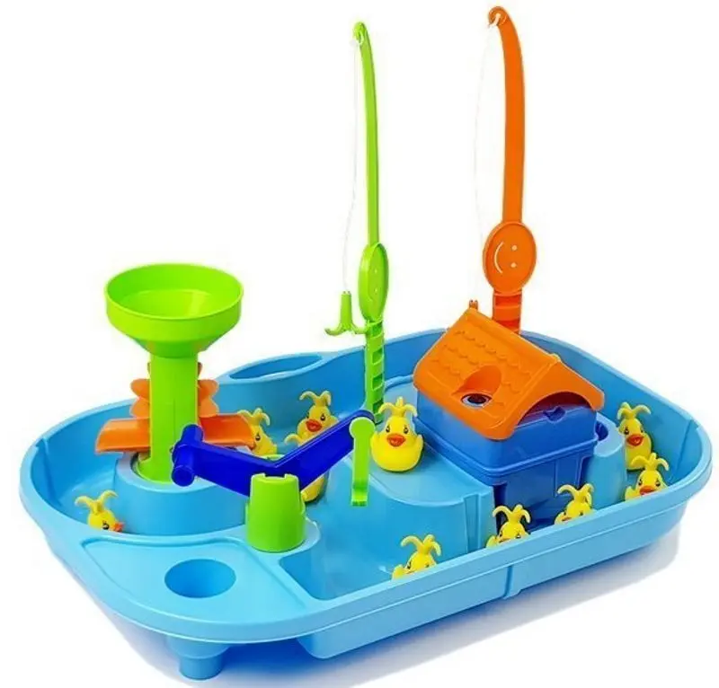 Set de pescuit LeanToys 8579 (Blue/Yellow)