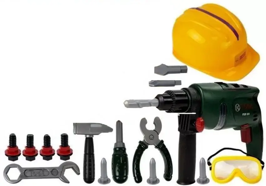 Set instrumente LeanToys 7569 (Green/Black)