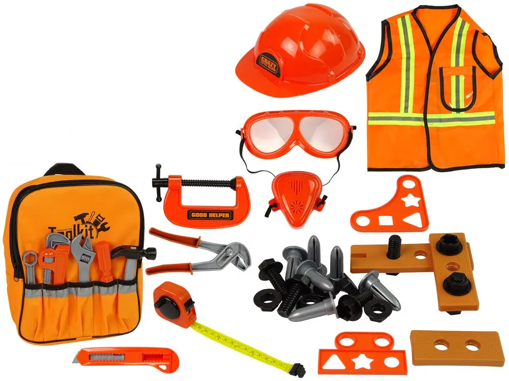 Set instrumente LeanToys Deluxe (Orange)