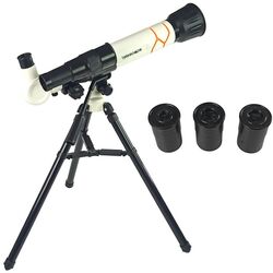 Telescop pentru copii LeanToys Educational Telescope (Black/White) Thumb
