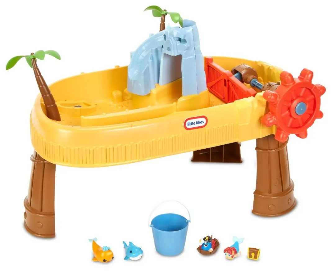 Set de joaca Little Tikes Island Wavemaker Water Table 651359M (Multicolor) - 7