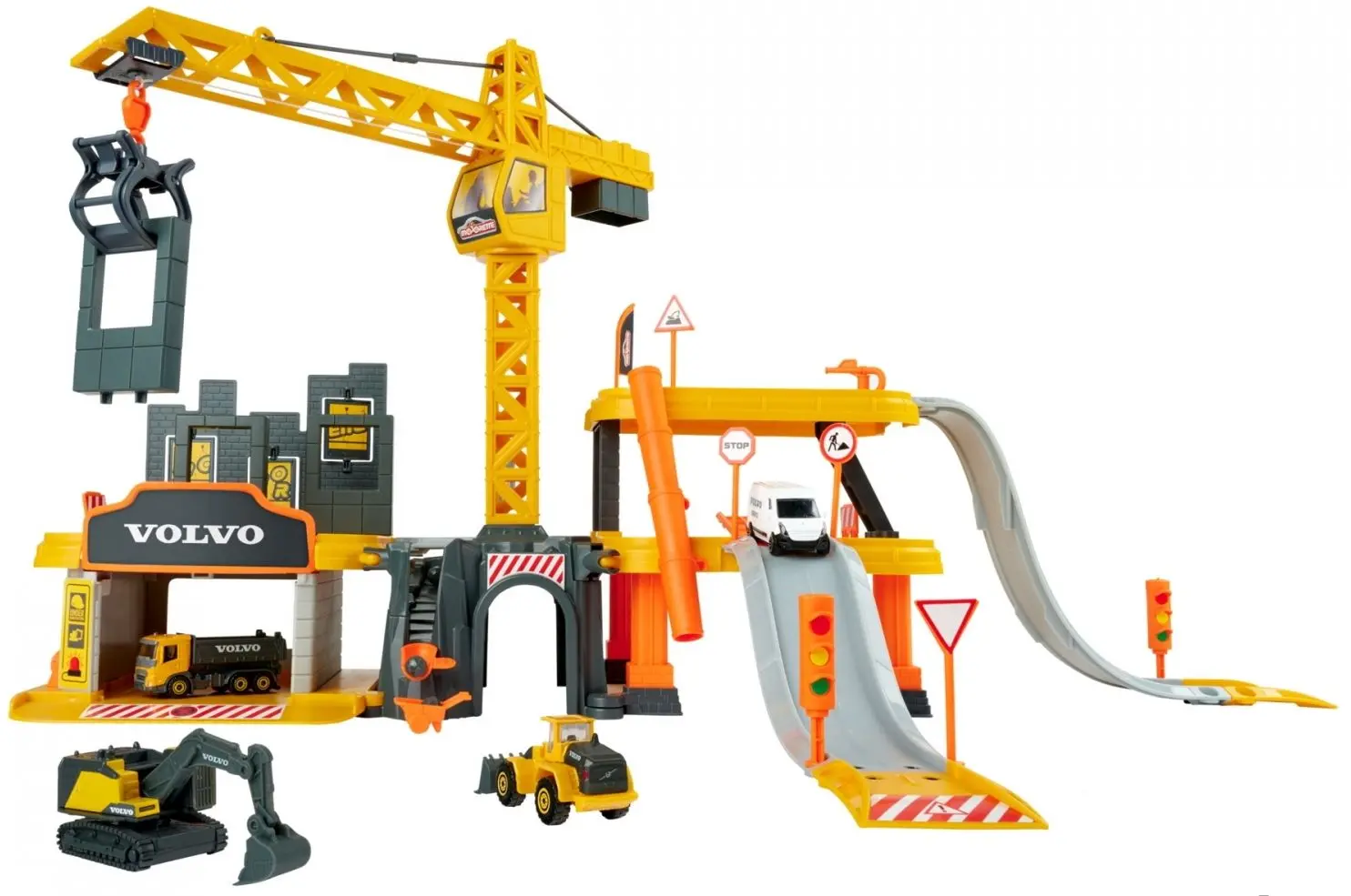 Set de joaca Majorette Creatix Volvo 212050032 (Yellow)