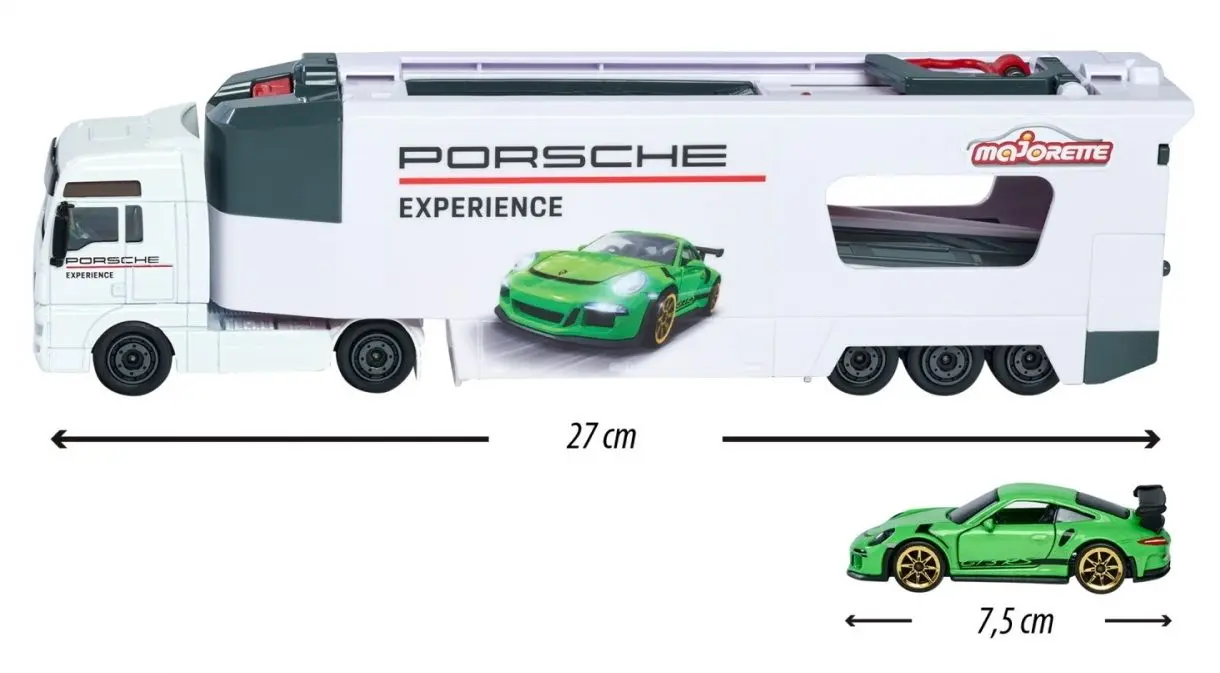 Игровой набор Majorette MAN TGX Truck Porsche Experience 212053304 (White) - 4