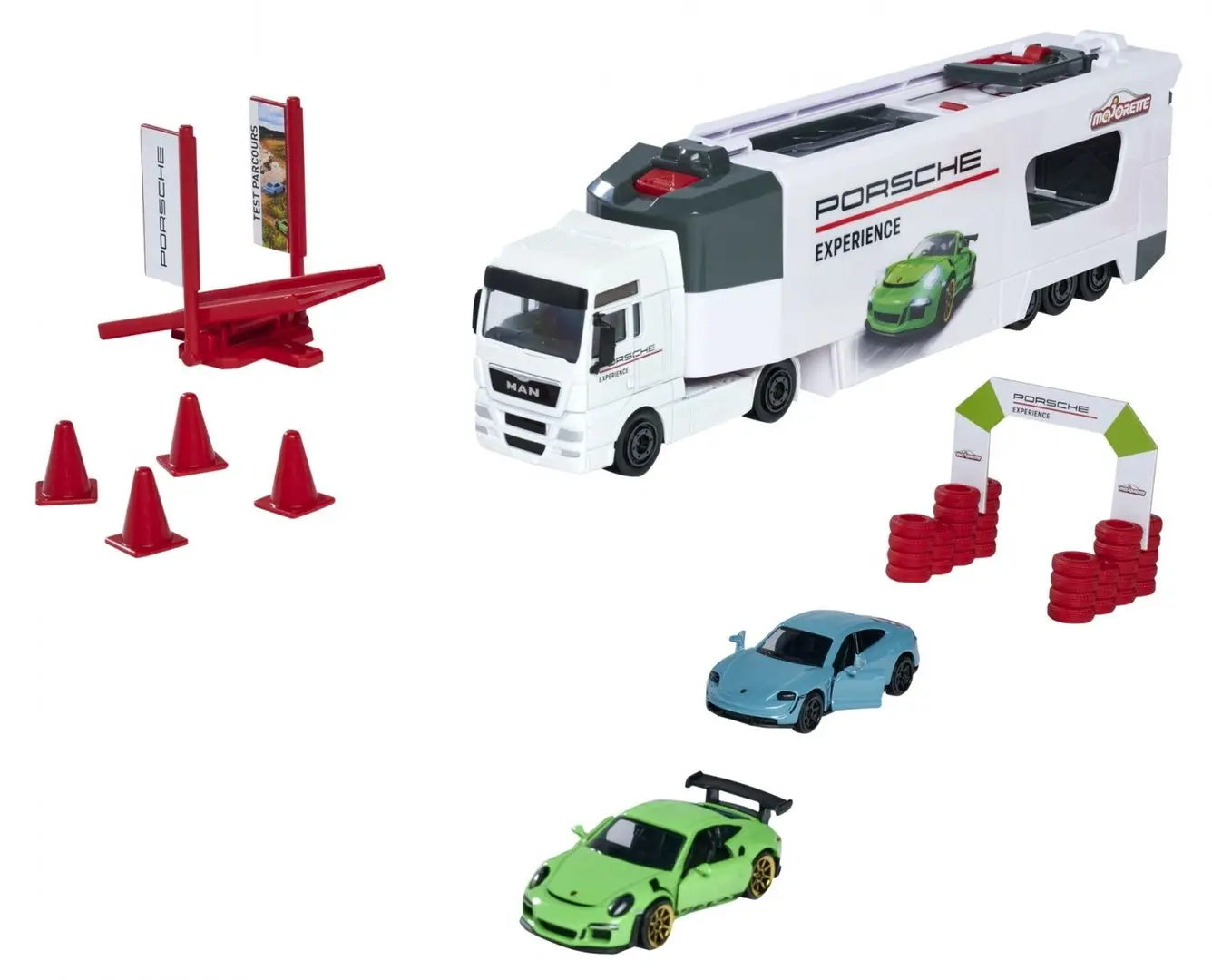 Игровой набор Majorette MAN TGX Truck Porsche Experience 212053304 (White)